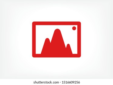 Vector icon picture 10 EPS . Lorem Ipsum Illustration design