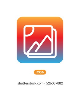 Vector Icon of Picture