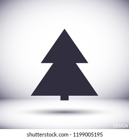 Vector icon pines 10 EPS