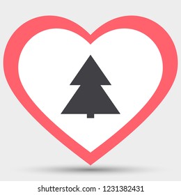 Vector icon pines 10 EPS