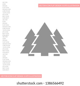 Vector icon pines 10 EPS . Lorem Ipsum Illustration design