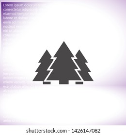 Vector icon pines 10 EPS . Lorem Ipsum Illustration design