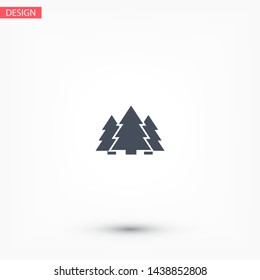 Vector icon pines 10 EPS . Lorem Ipsum Illustration design