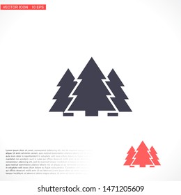 Vector icon pines 10 EPS . Lorem Ipsum Illustration design