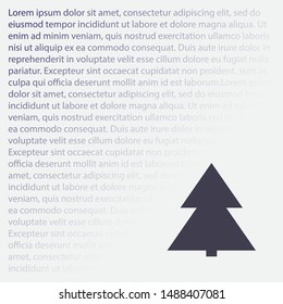 Vector icon pines 10 EPS . Lorem Ipsum Illustration design