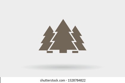 Vector icon pines 10 EPS . Lorem Ipsum Illustration design