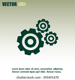 Vector icon pinion 