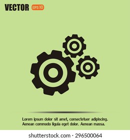 Vector icon pinion 