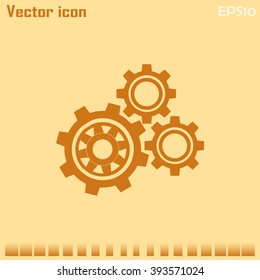 Vector icon pinion