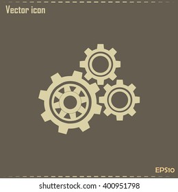 Vector icon pinion