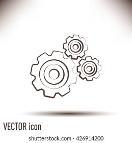 Vector icon pinion 