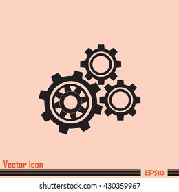 Vector icon pinion