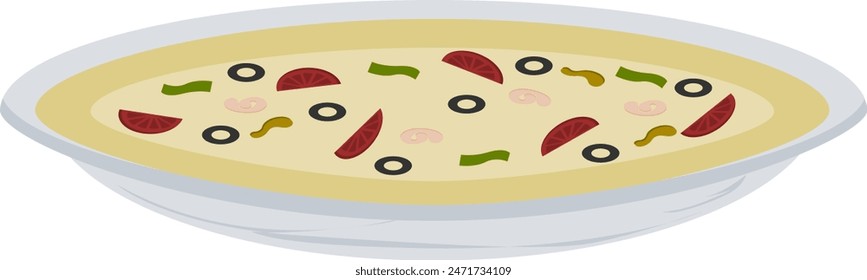 Icono de Vector de comida de pizza