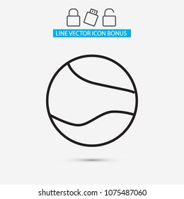 Vector icon planet 10 EPS