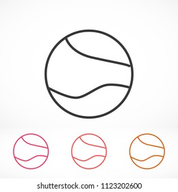 Vector icon planet 10 EPS