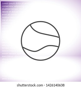 Vector icon planet 10 EPS . Lorem Ipsum Illustration design
