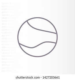 Vector icon planet 10 EPS . Lorem Ipsum Illustration design