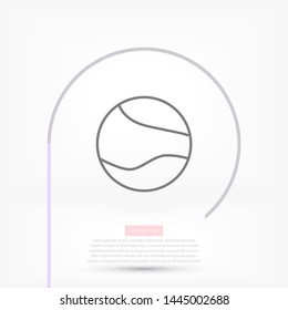 Vector icon planet 10 EPS . Lorem Ipsum Illustration design