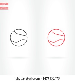 Vector icon planet 10 EPS . Lorem Ipsum Illustration design