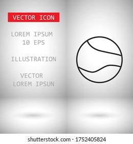 Vektorsymbol Planet 10 EPS . Lorem-Ipsum-Illustrationsdesign