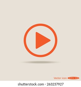 Vector icon Play