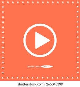 Vector icon Play