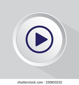 Vector icon Play button