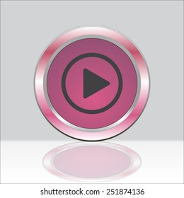 Vector icon Play button