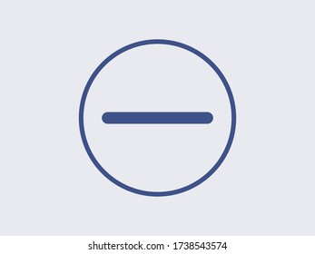 icono vector, signo más, menos calculadora