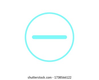 icono vector, signo más, menos calculadora