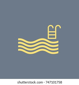 Vector icon of Pool Icon. Eps-10.