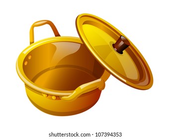 vector icon pot