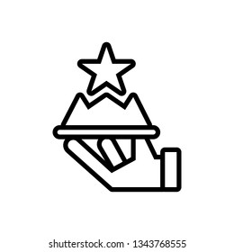 Vector icon for premium service
