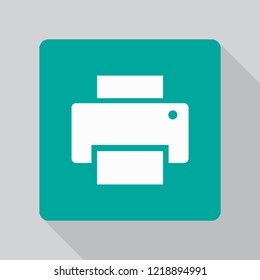 Vector icon Printer 10 EPS