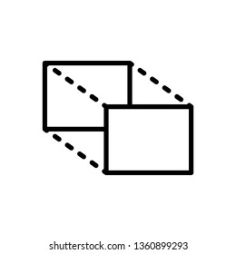 Vector icon for proportions