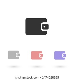 Vector icon purse Illustration design.