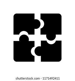 Vector icon for puzzle