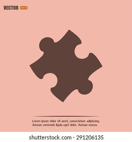 Vector icon puzzle 