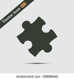 Vector icon puzzle 