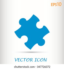Vector icon puzzle 
