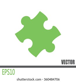 Vector icon puzzle 
