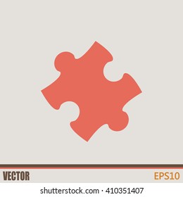 Vector icon puzzle 