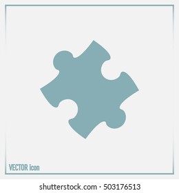 Vector icon puzzle 