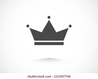 Сrown vector icon. Queen icon. Symbol king