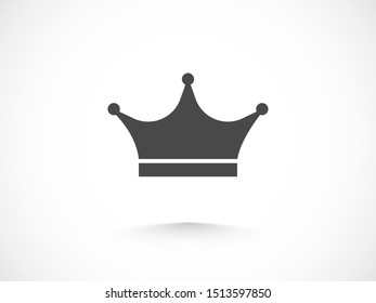 Сrown vector icon. Queen icon. Symbol king