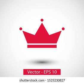 Сrown vector icon. Queen icon. Symbol king