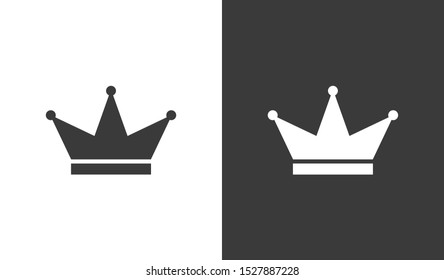 Сrown vector icon. Queen icon. Symbol king