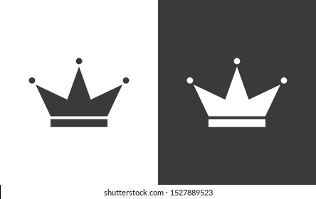 Сrown vector icon. Queen icon. Symbol king