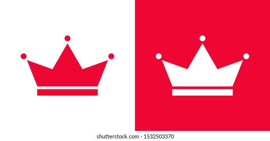 Сrown vector icon. Queen icon. Symbol king