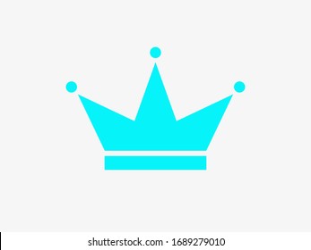 С icono vectorial. Icono de reina. Rey símbolo